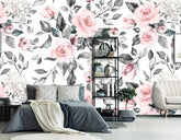 Spring Flowers and Leaves  Wallpaper